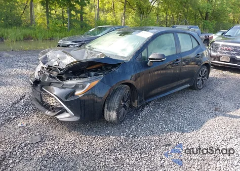 2019 Toyota Corolla Xse z USA, uszkodzony, nr VIN JTNK4RBE3K3063407